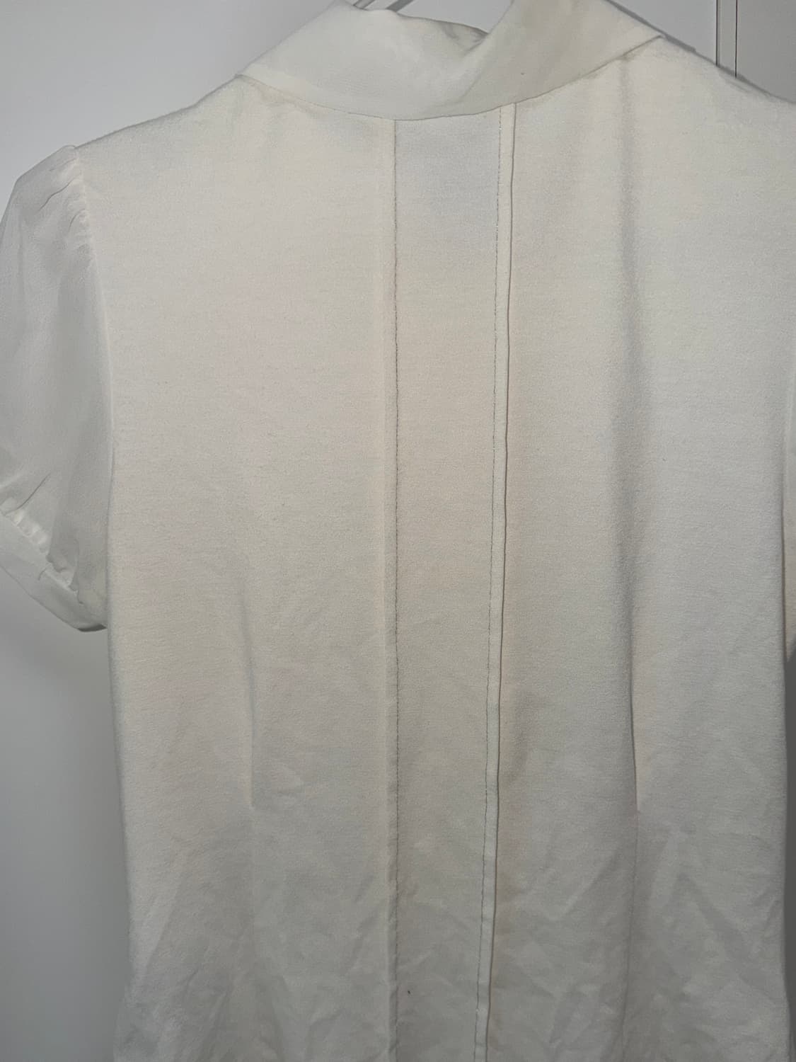 double button blouse 더블버튼 화이트 블라우스  상품이미지3