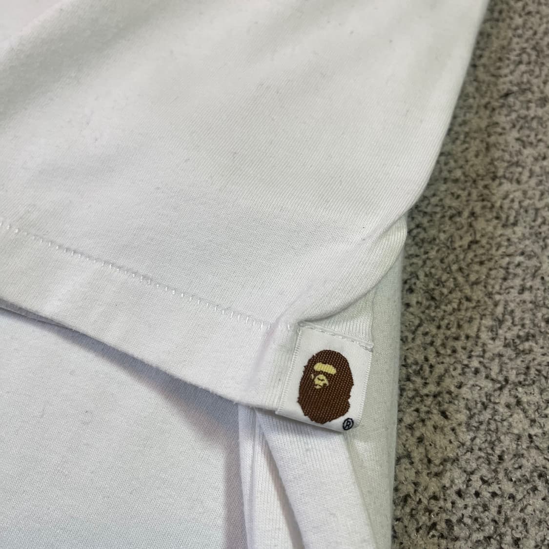 베이프 빅로고 반팔 티셔츠 상품이미지3