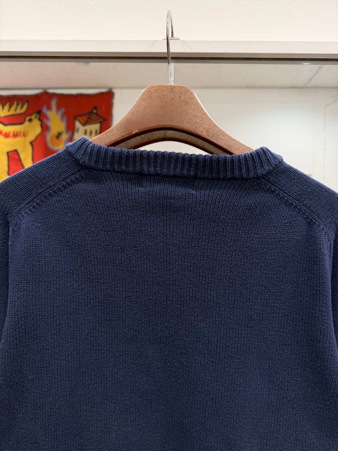 90s Eddie Bauer 에디바우어 코튼 크루넥 니트 상품이미지6