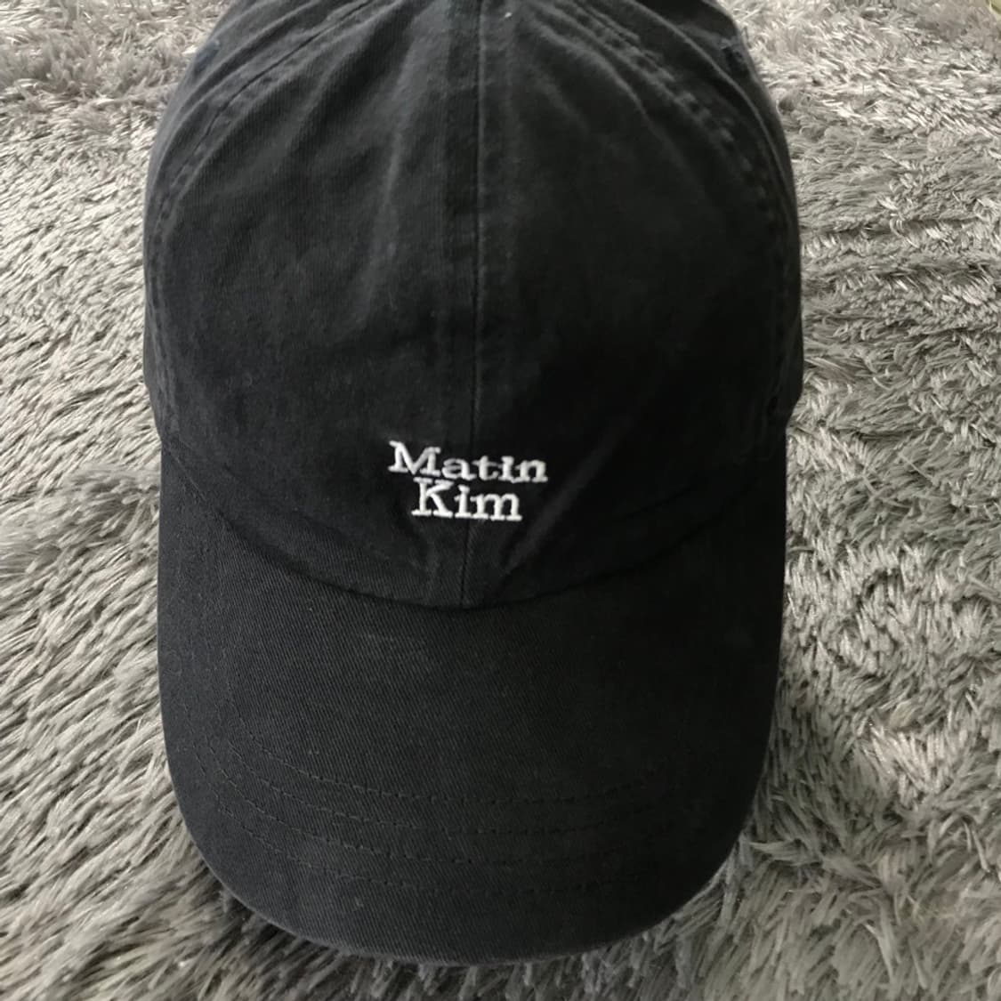 [[F, A급, 25년] 마뗑킴(MatinKim) 자수로고 볼캡 상품이미지2