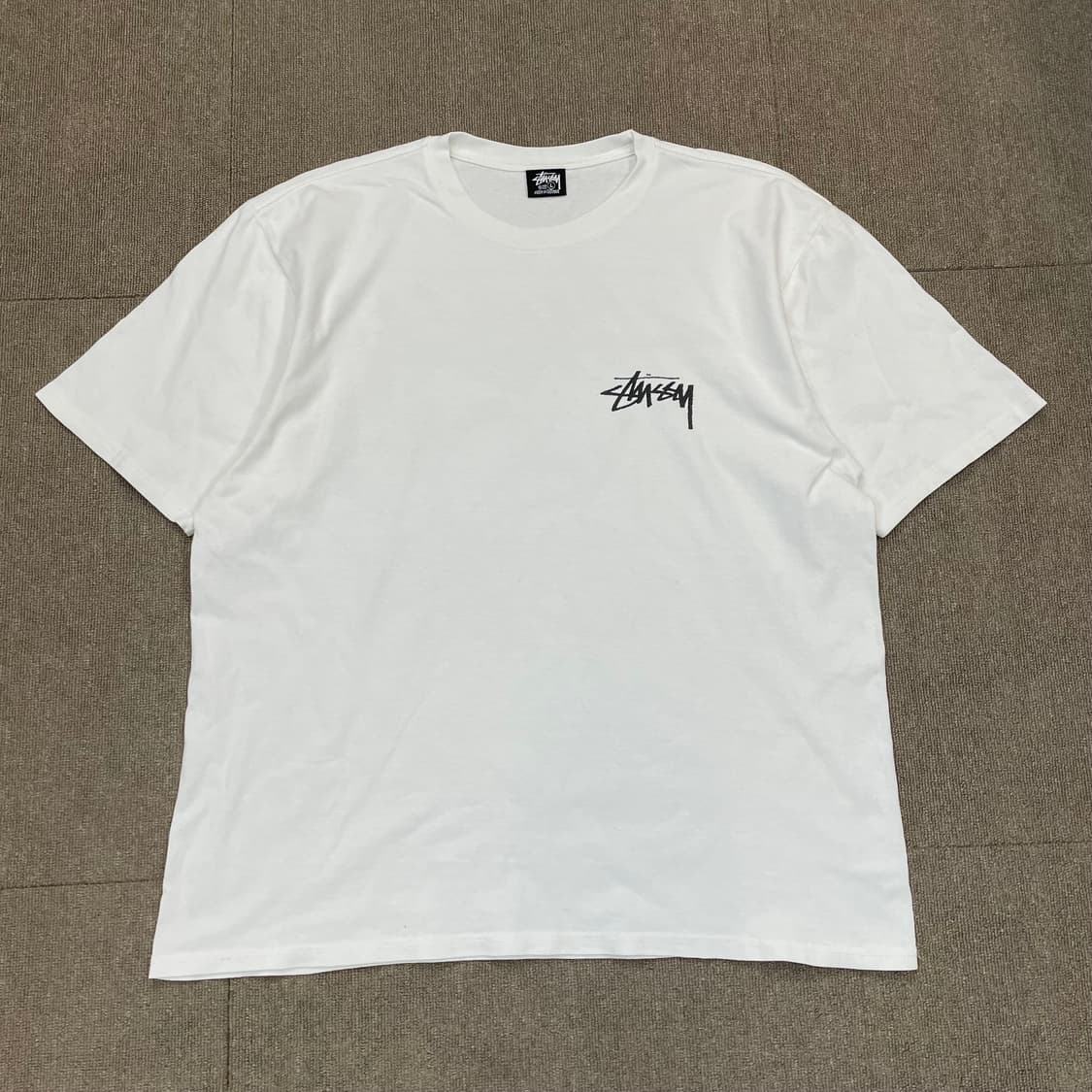 stussy 스투시 위더드 플라워 티셔츠 화이트 L 상품이미지2