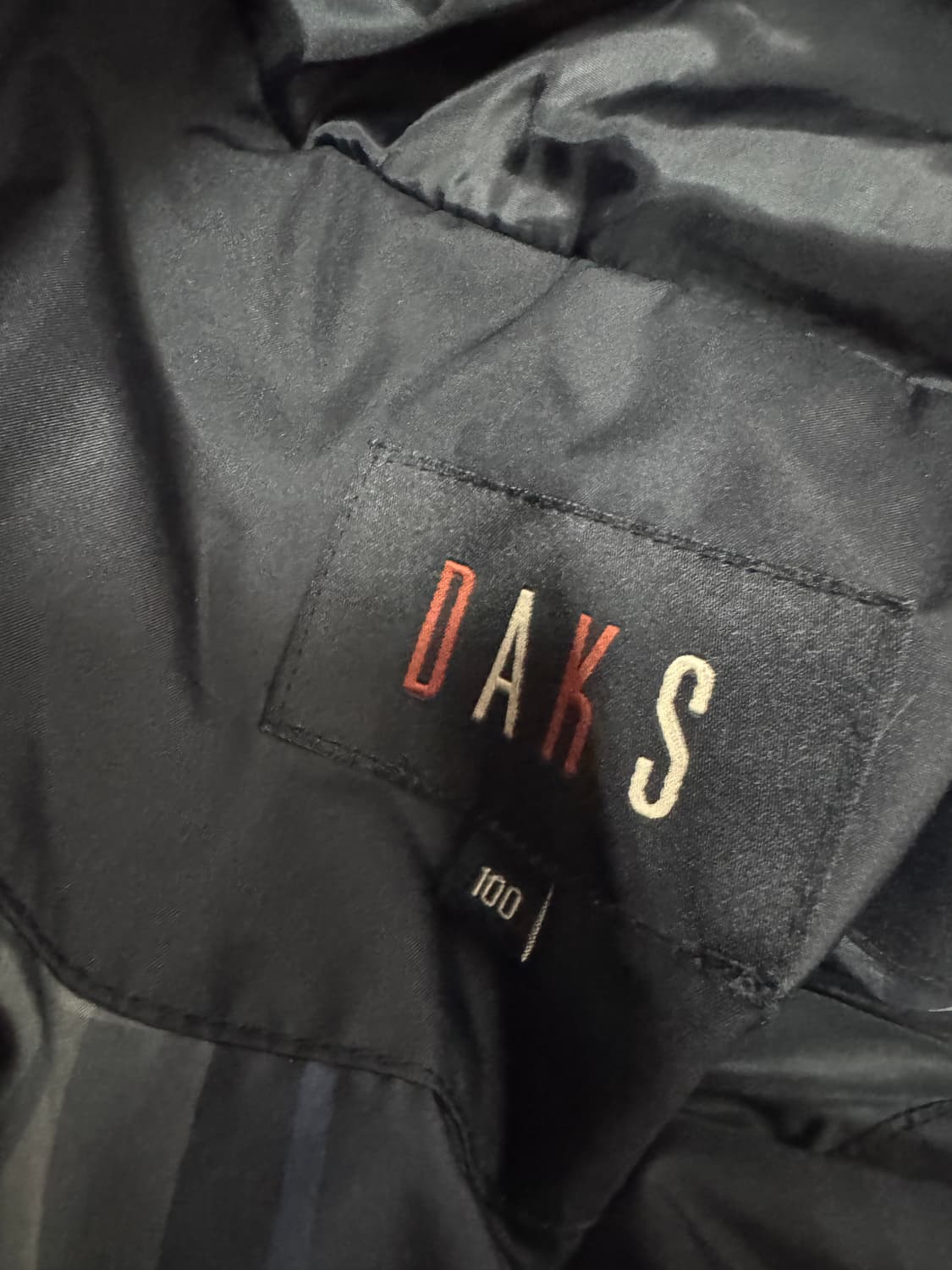 여성 닥스 daks 블랙 후드 롱 패딩 점퍼 L 상품이미지4