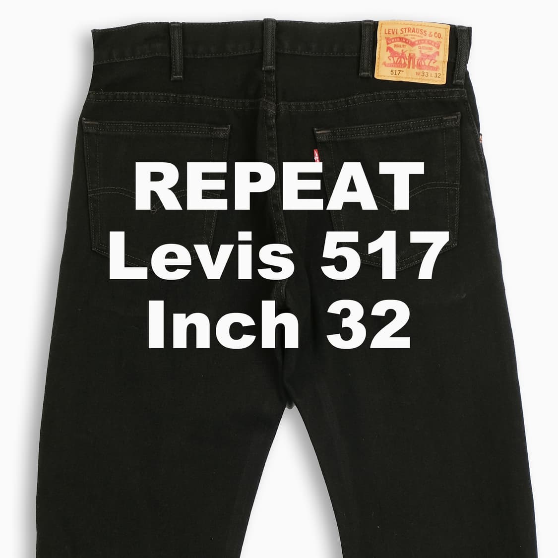 빈티지 리바이스 517 흑청 블랙진 32 인치 LV5173379 상품이미지1