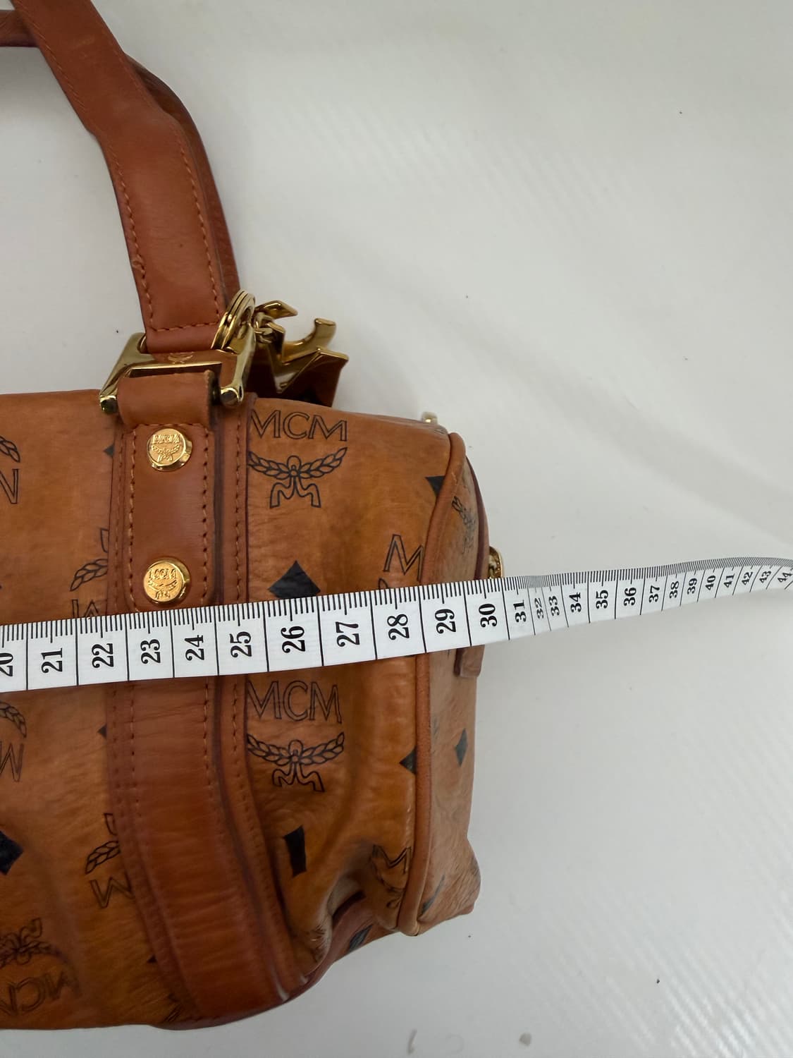 정품) MCM 비세토스 파피용 원통백  상품이미지9