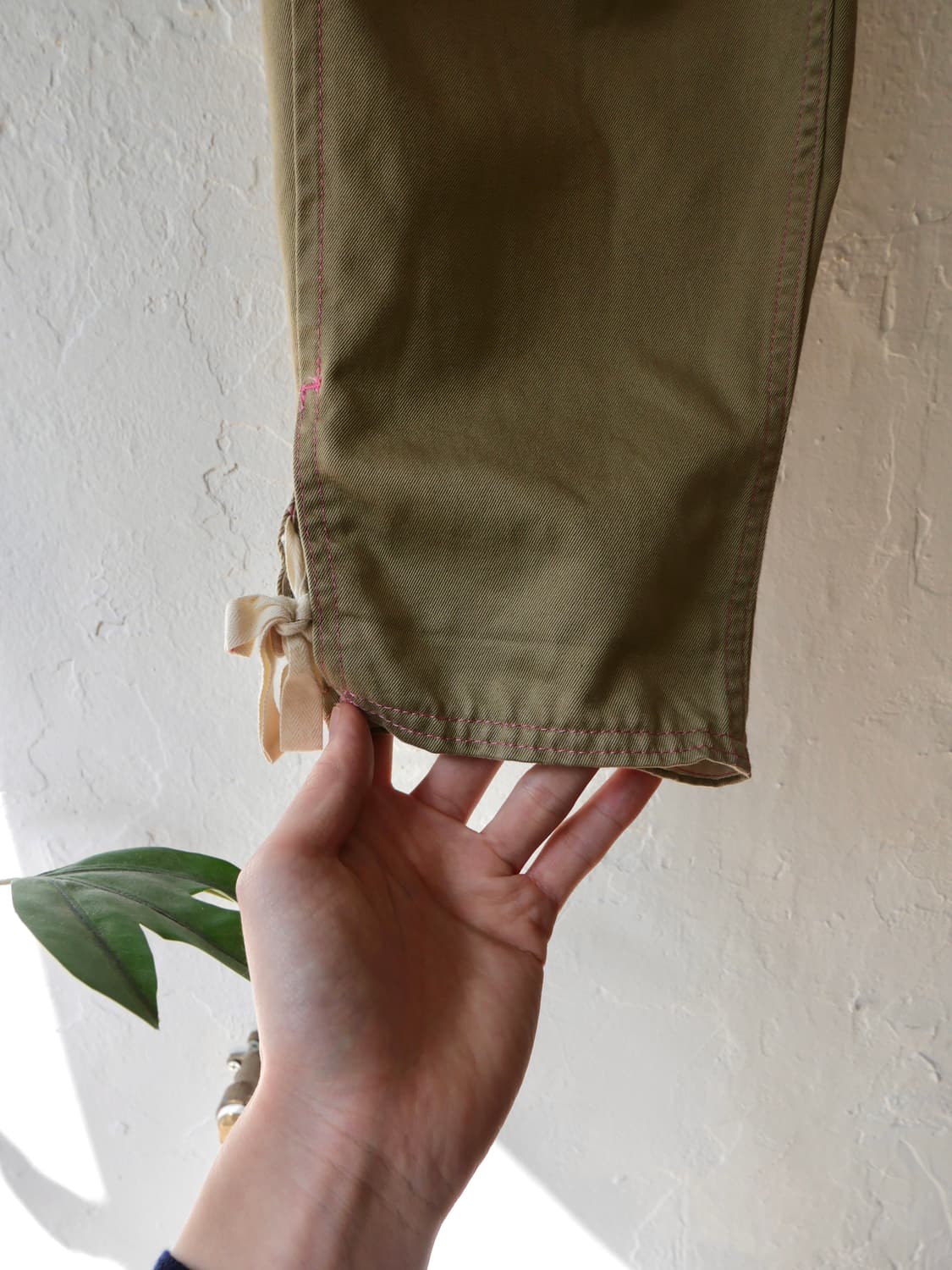 꼼데가르송 옴므 스티치 치노 팬츠 상품이미지5