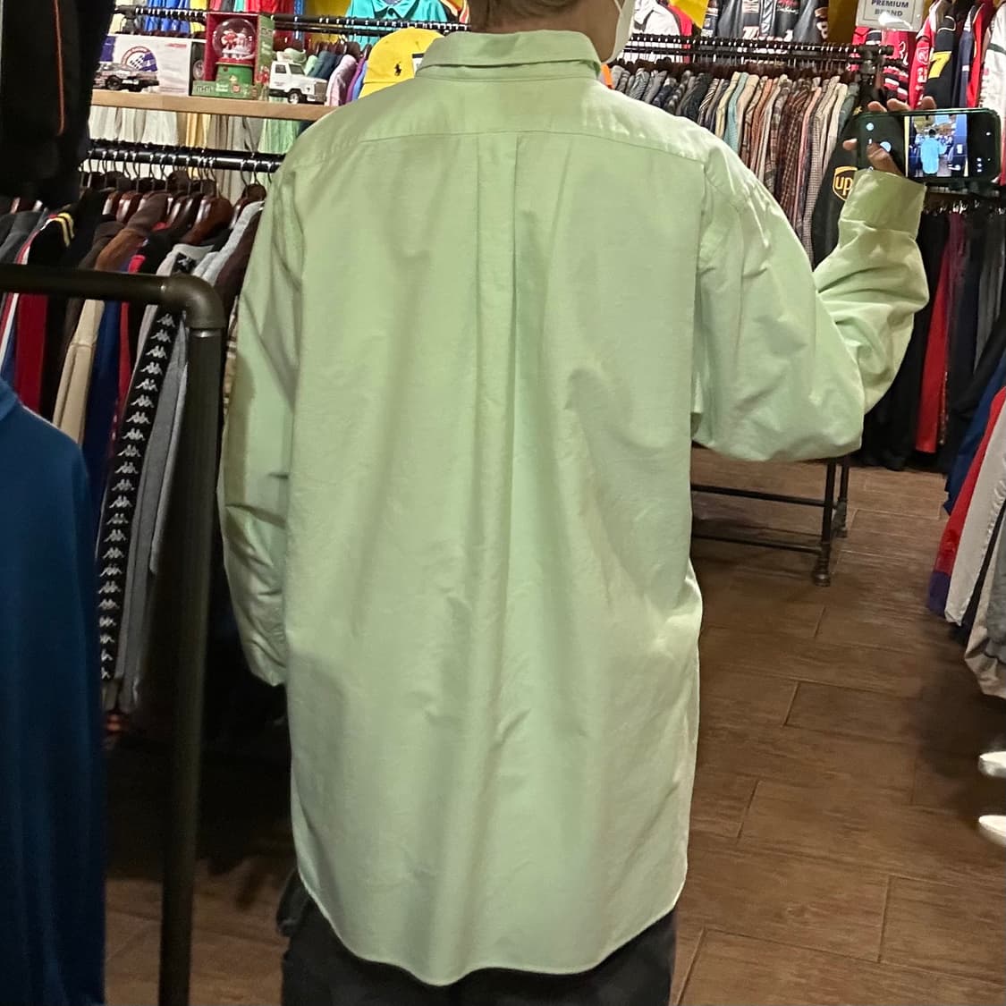 [HI] 폴로 랄프로렌 셔츠 옐로그린 상품이미지5