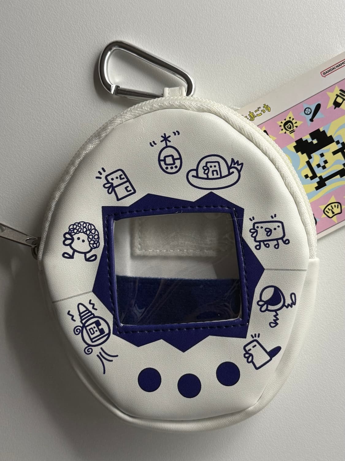 다마고치 빈다이 미미치 아크릴파우치 인형파우치 상품이미지1