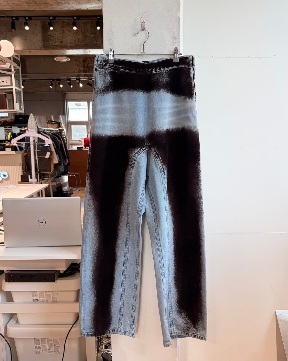 와이 프로젝트 데님 수플레 프린팅 팬츠  상품이미지2