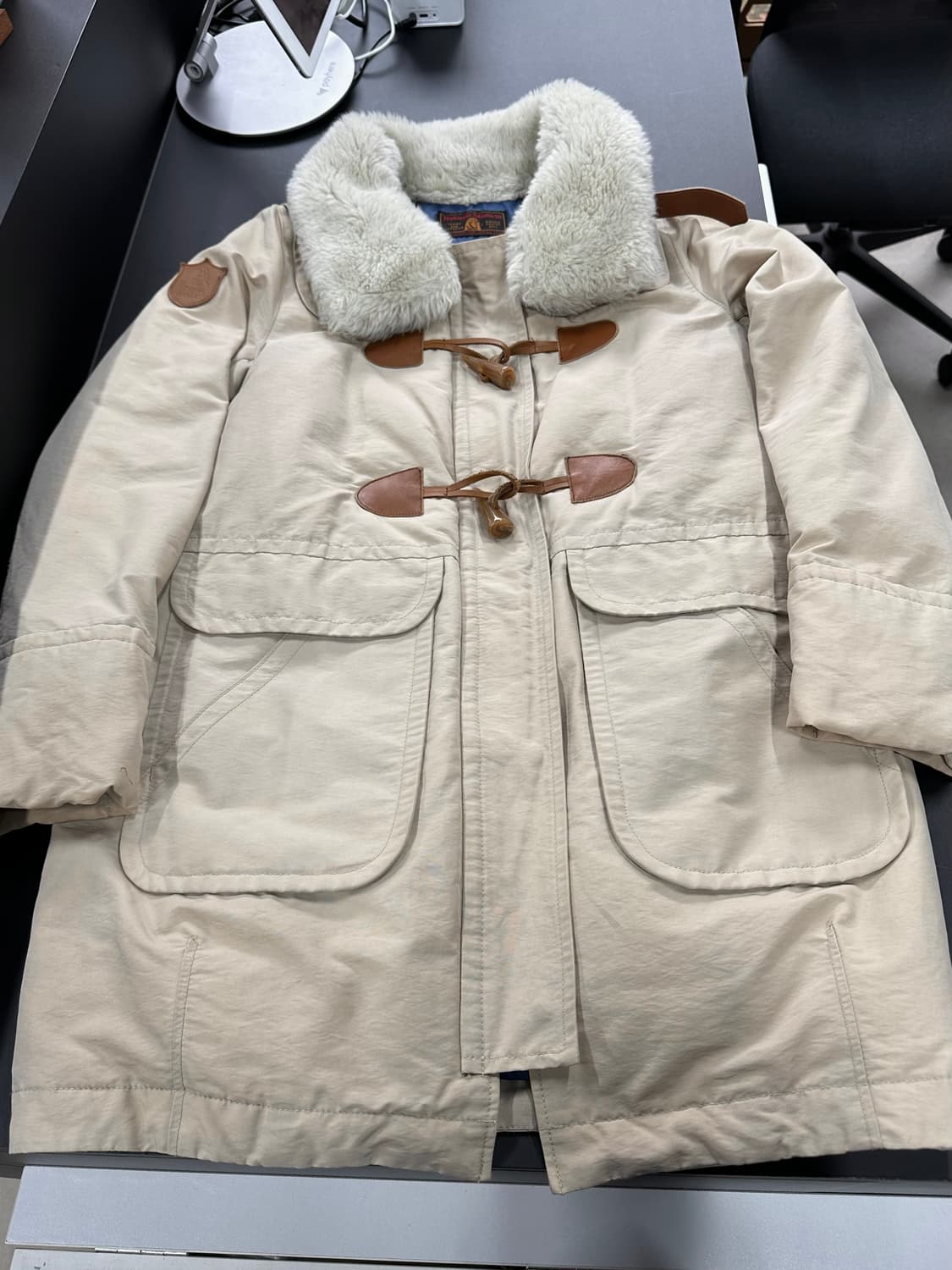 히스테릭글래머 Primaloft 히스걸 넥버클 퍼 덕다운푸퍼롱자켓 상품이미지5