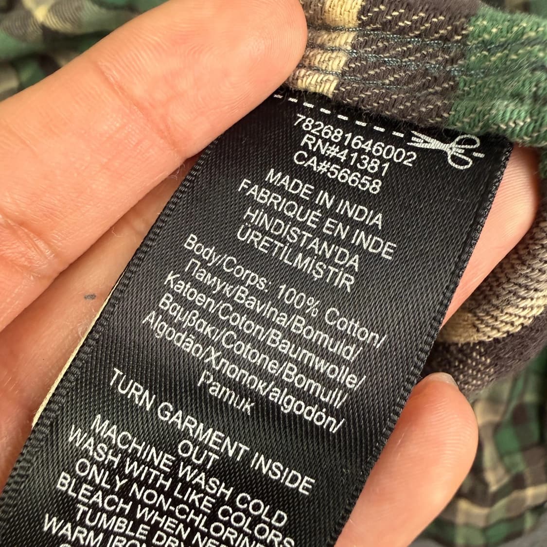 RRL 더블알엘 매틀록 플래드 코튼 워크셔츠 상품이미지5