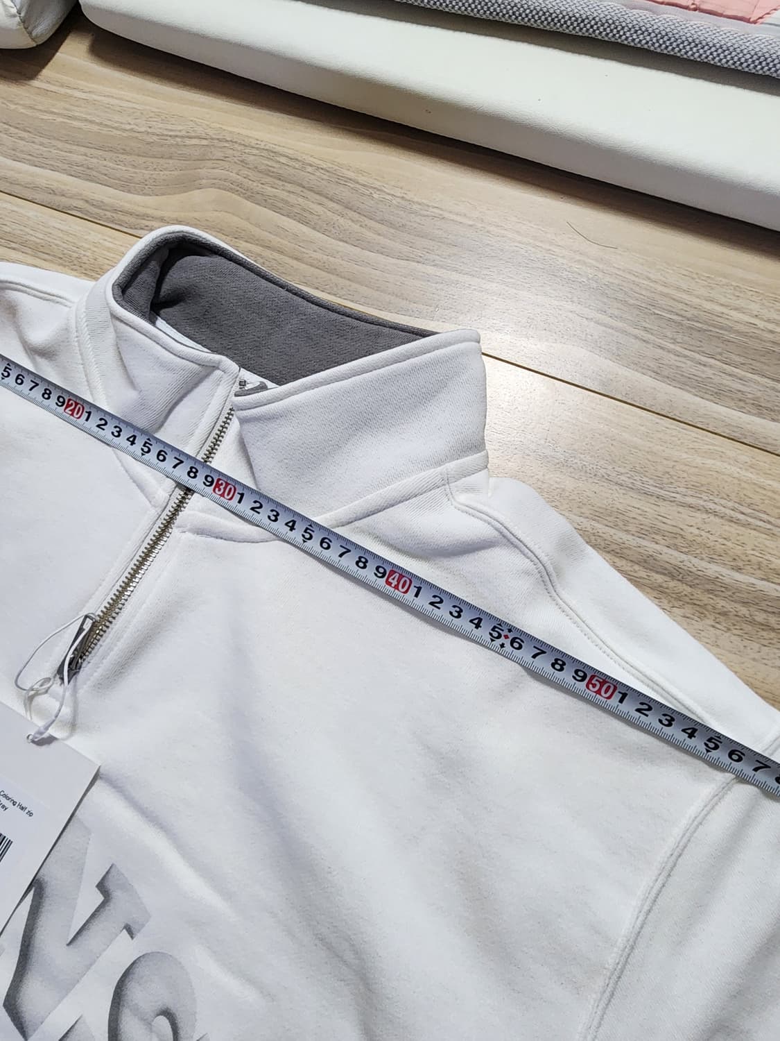 게인스보로로럴골든배색하프집업L사이즈 상품이미지8