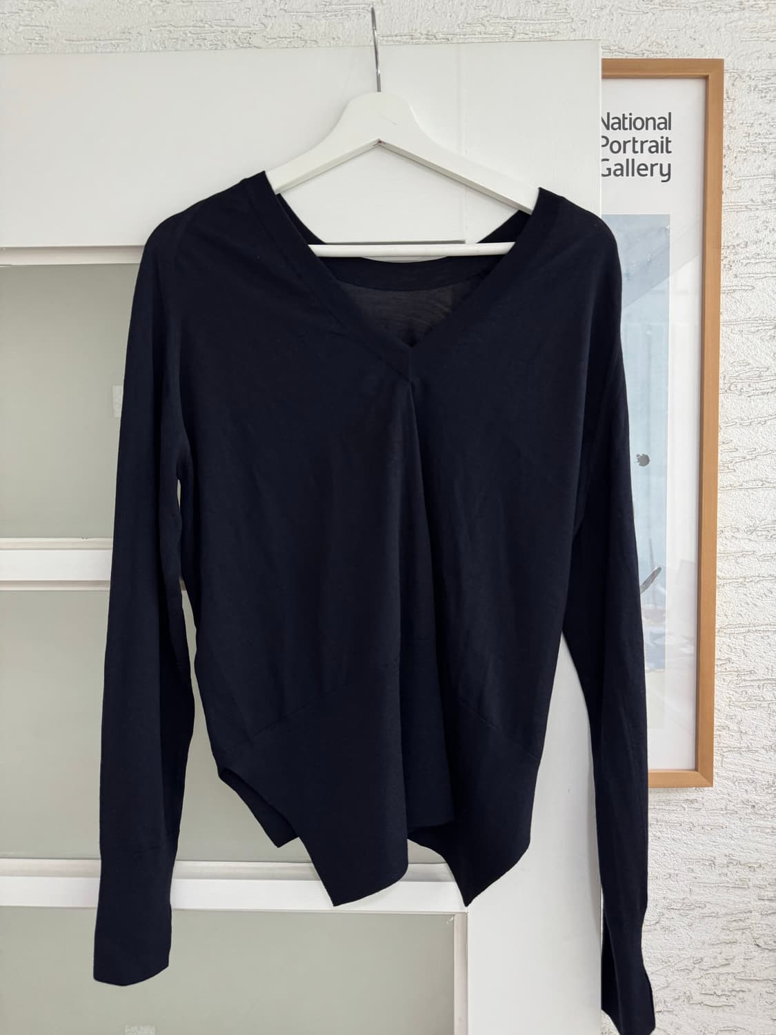 [BOONTHESHESHOP] 분더샵 브이넥 긴팔 티셔츠 S 상품이미지1