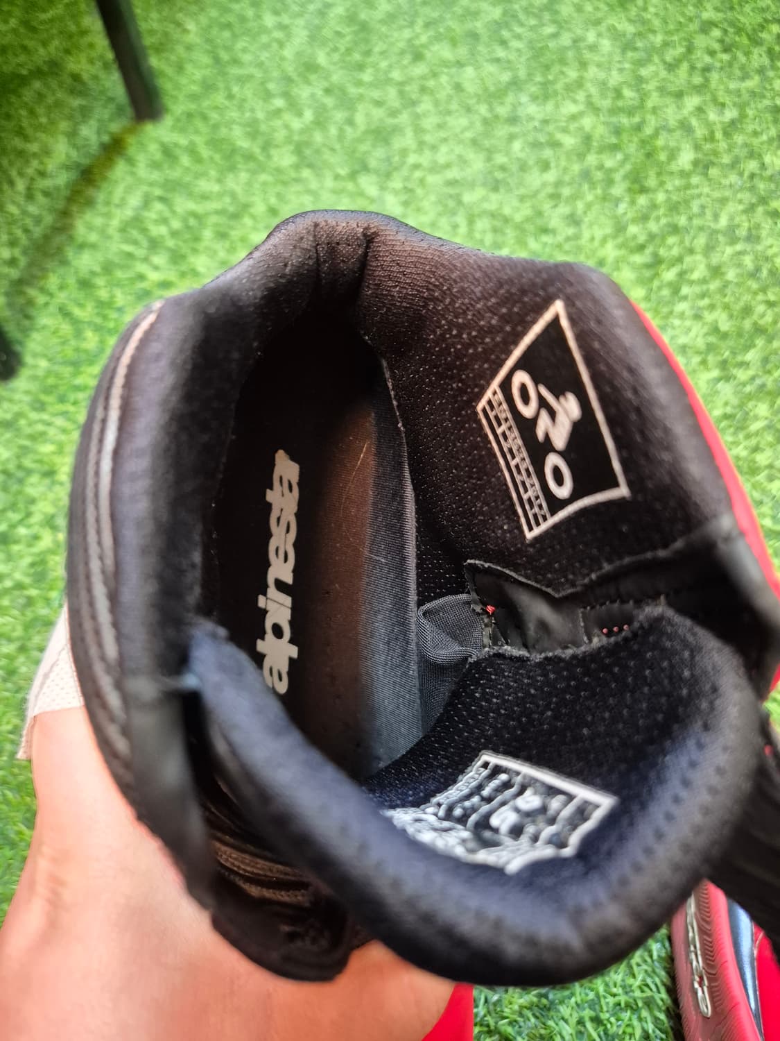 알파인스타 MM93 AUSTIN KNITED 라이딩슈즈 레드 270mm 상품이미지6