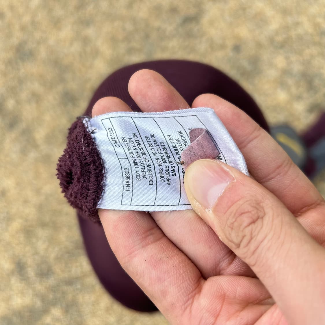 나이키 버건디 올드스쿨 바람막이 (기모) 상품이미지6