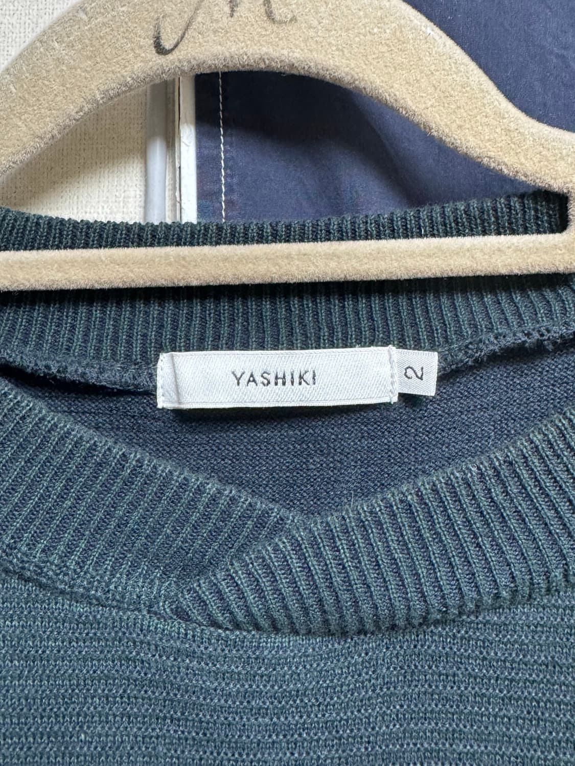 yashiki 니트 반팔 상품이미지3