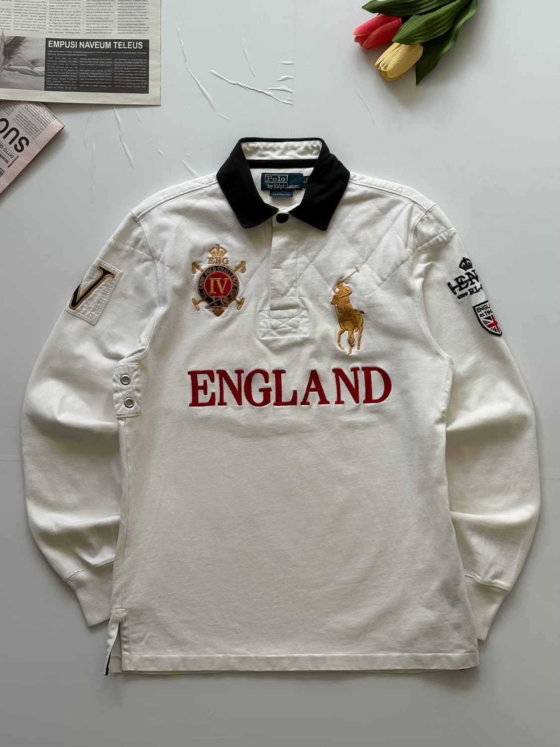 Polo 폴로랄프로렌 잉글랜드 럭비 티셔츠 상품이미지2