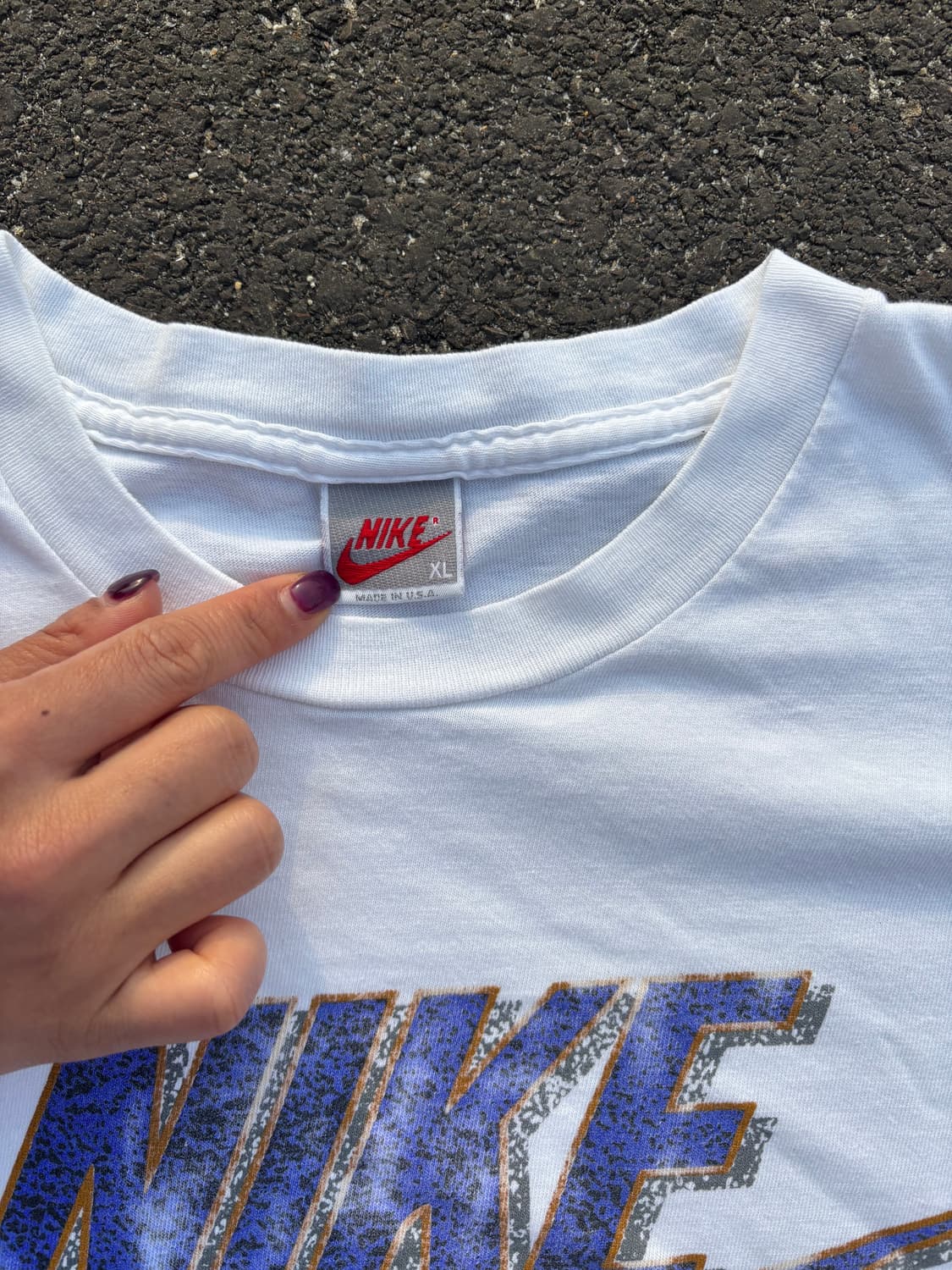 90s 나이키 빅 스우시 롱슬리브 상품이미지4