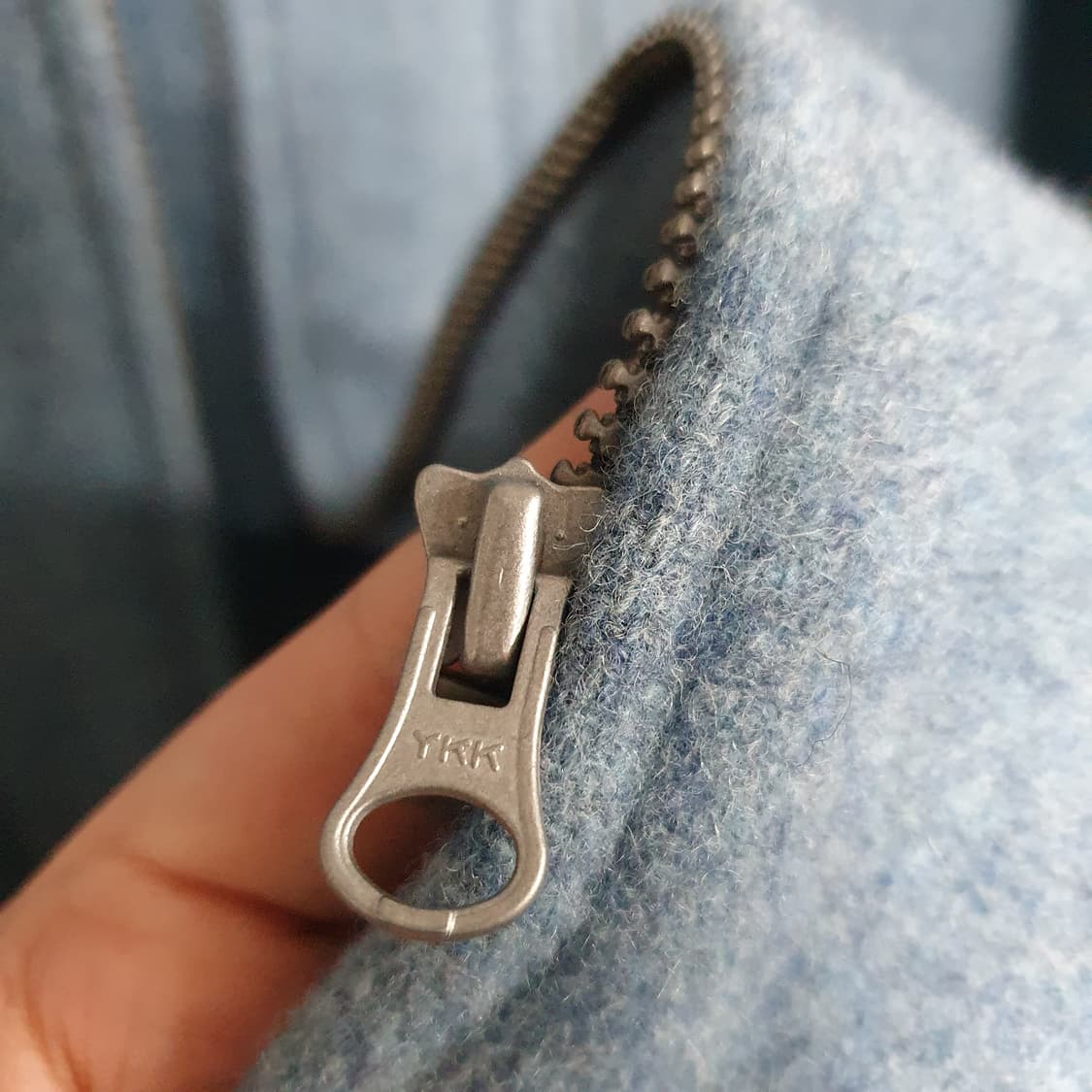 일본 빈티지 bequem 후드 모 코트 M 상품이미지6