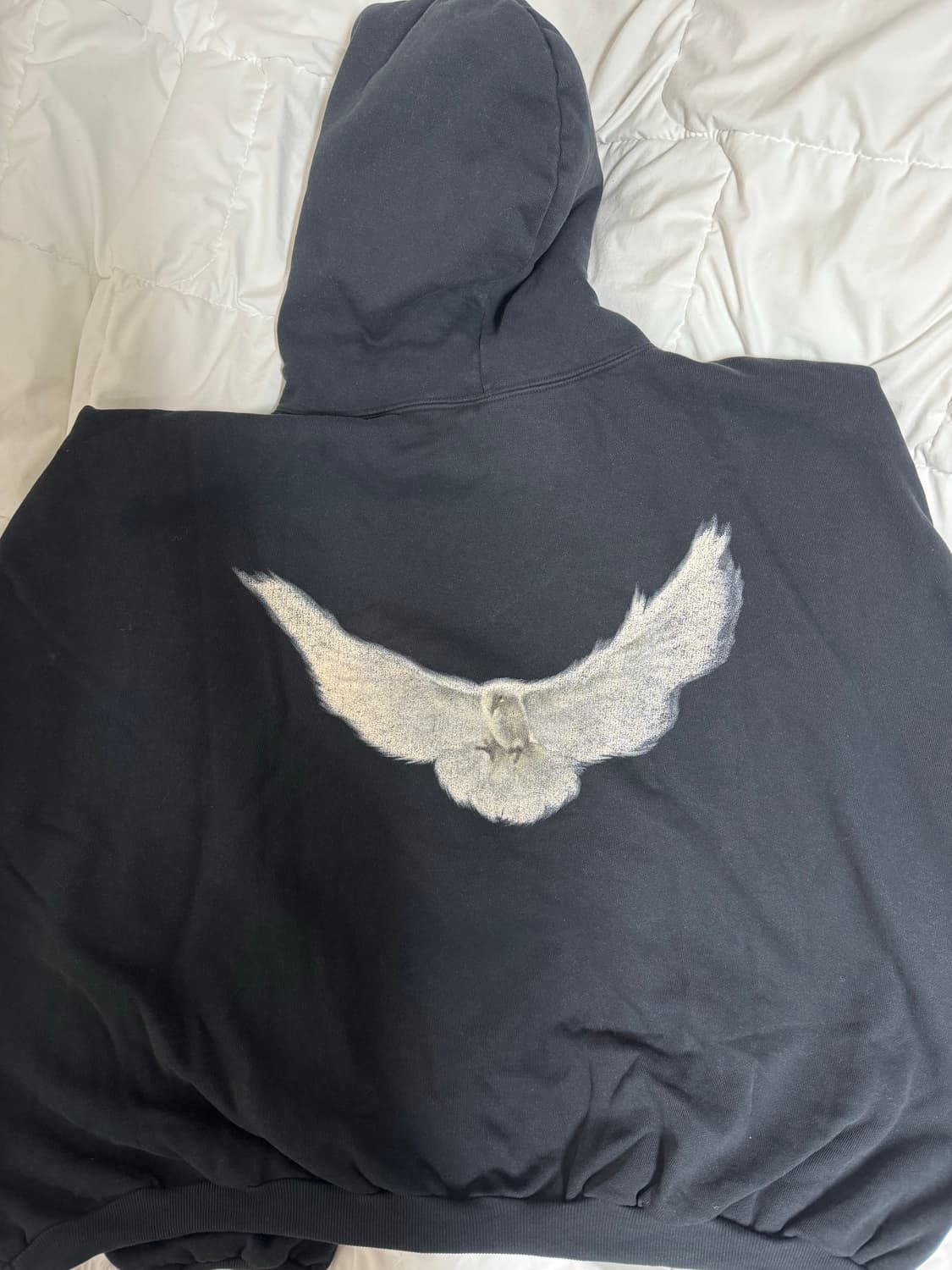 이지 갭 엔지니어드 바이 발렌시아가 도브 후드 블랙 라지 상품이미지2