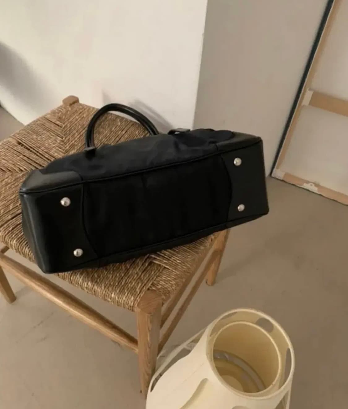 (얼루어빈티지) 프라다 볼링백 상품이미지6