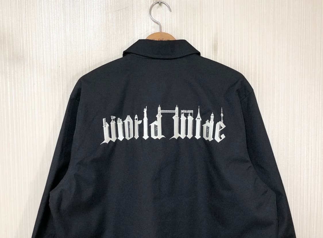 뉴에라 월드와이드 코치자켓/레터링자켓 L(100) 상품이미지9