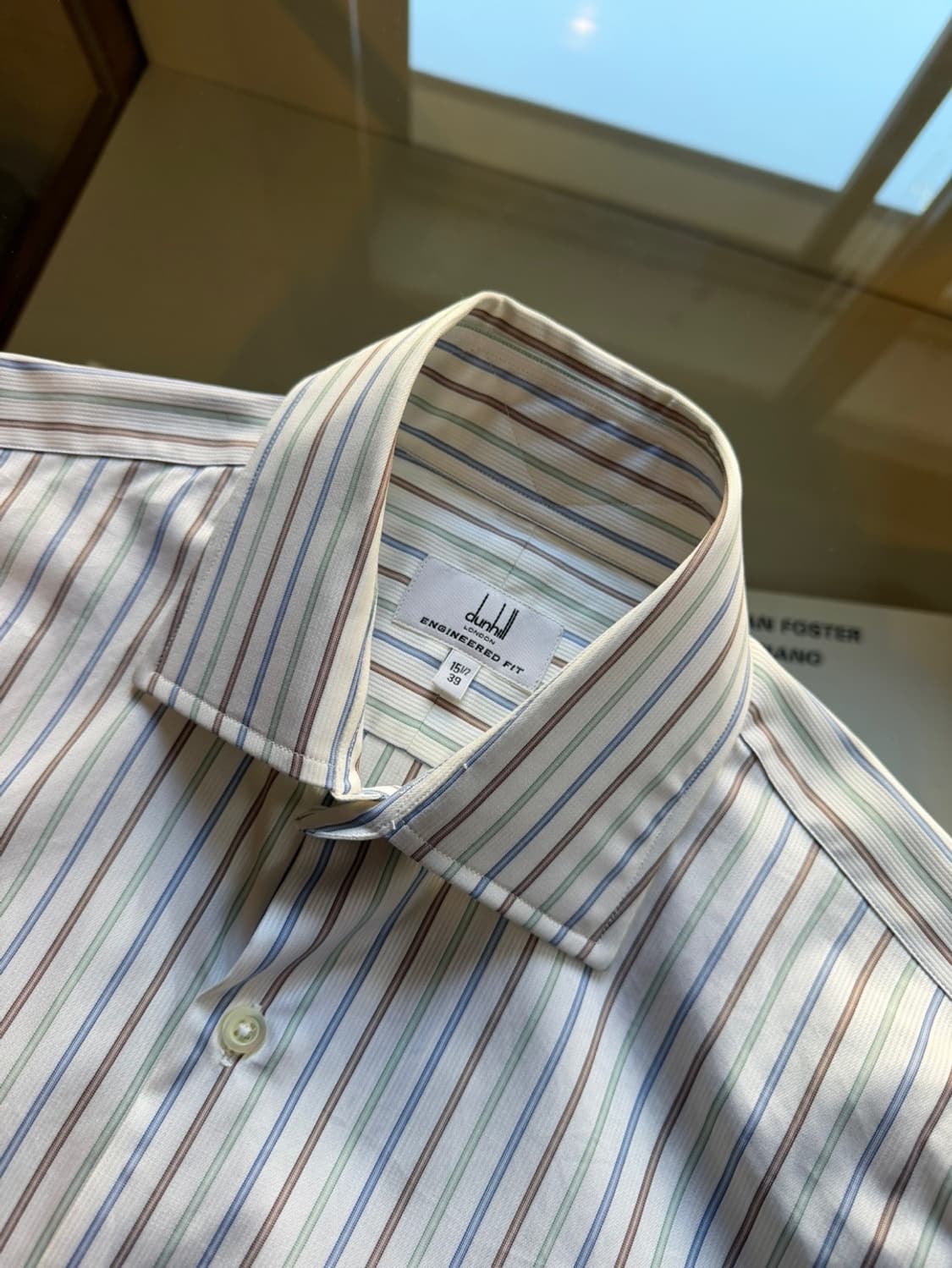 던힐 스트라이프 셔츠 100~105 상품이미지8