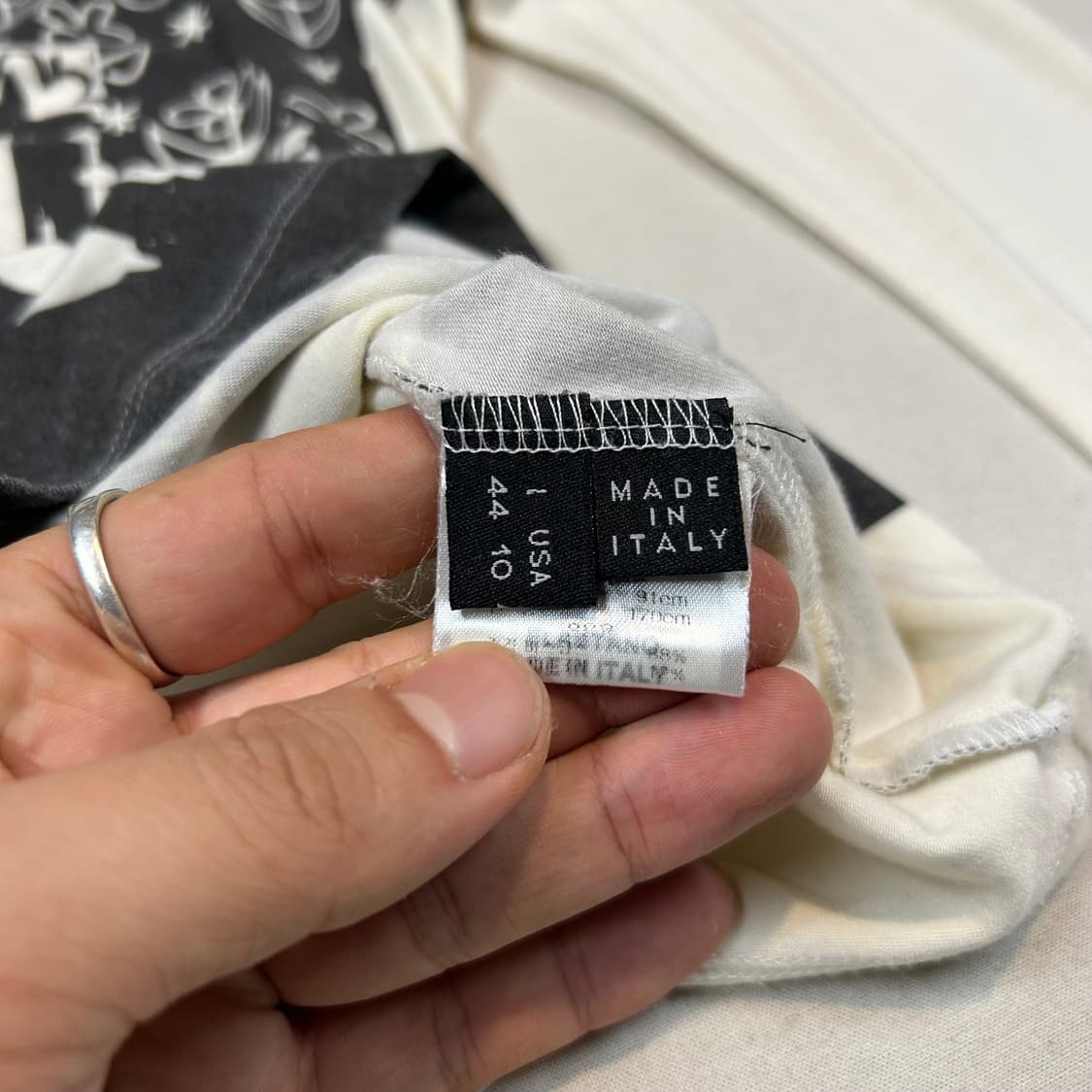 S) 지안프랑코 페레 GFF 아카이브 팝아트 벨 슬리브 티셔츠 상품이미지8