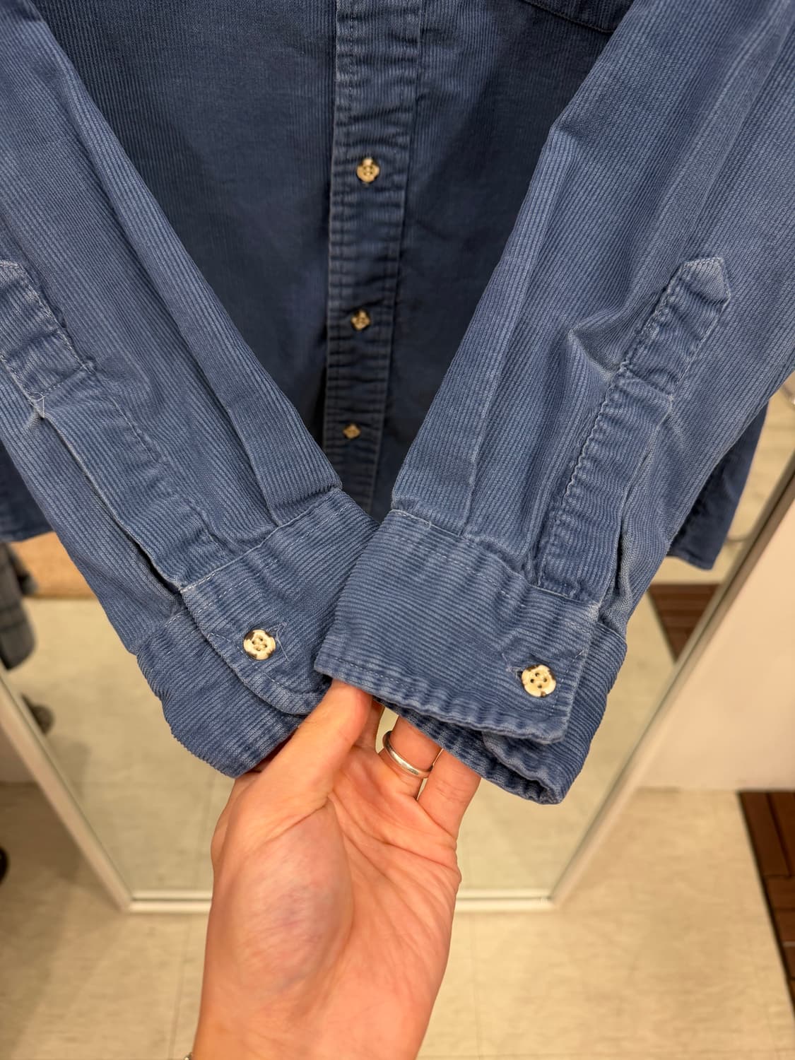 90-00s L.L.Bean 엘엘빈 코듀로이 셔츠 상품이미지3