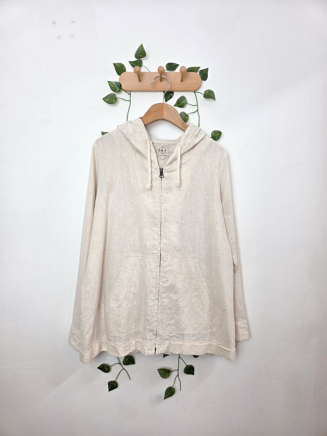 sm2 코지 린넨 후드 점퍼 상품이미지1