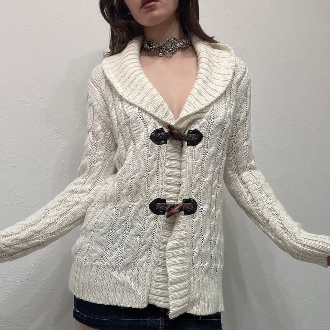 GAP 네이비 숄카라 가디건 상품이미지6