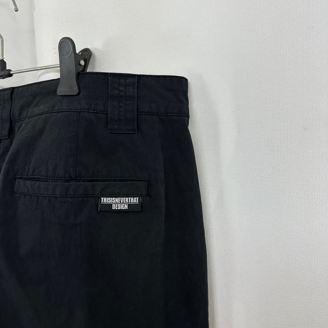 디스이즈네버댓 남성 춘추 주머니 면바지 블랙 L  상품이미지4