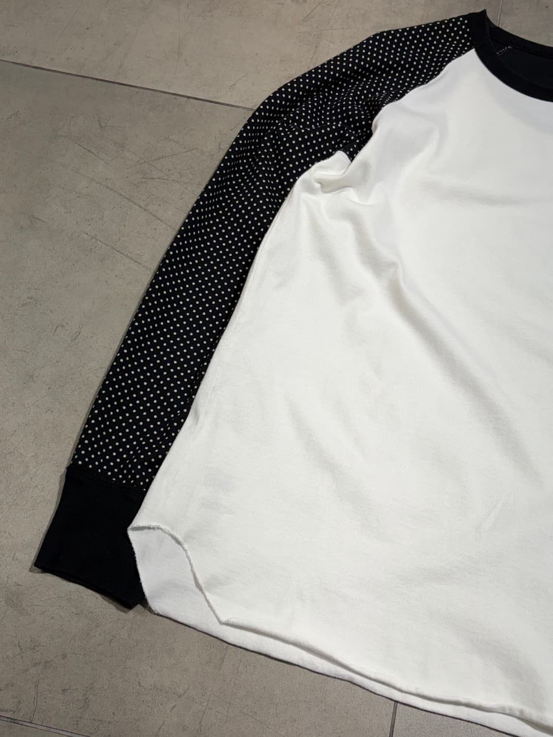 네이버후드 베이스볼 도트 땡땡이 티셔츠 슬리브 상품이미지4