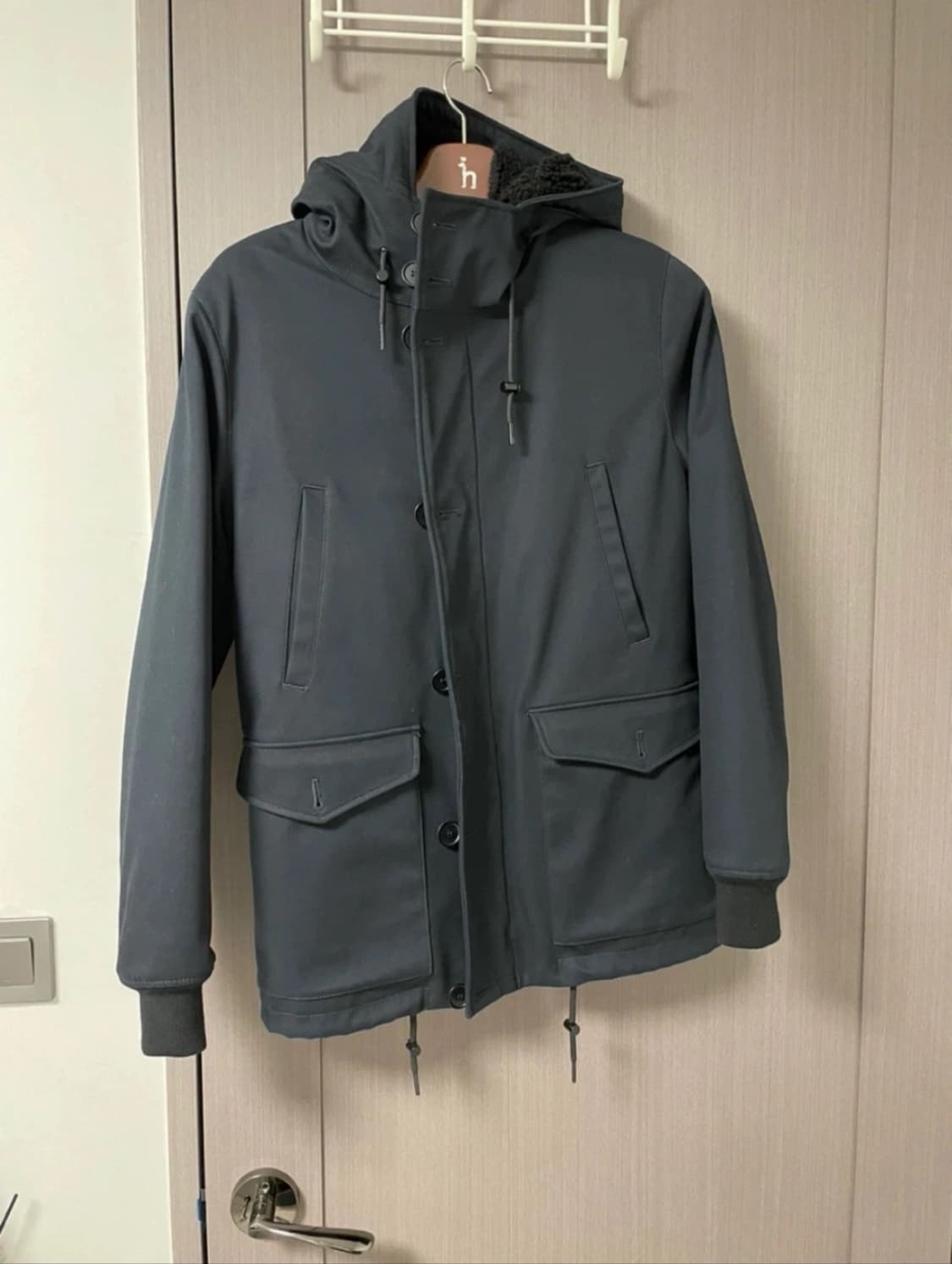 산드로/ 양털후드자켓/ S 상품이미지1