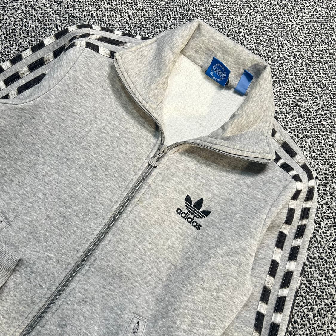 아디다스 레오파드 패턴 그레이 져지  상품이미지2