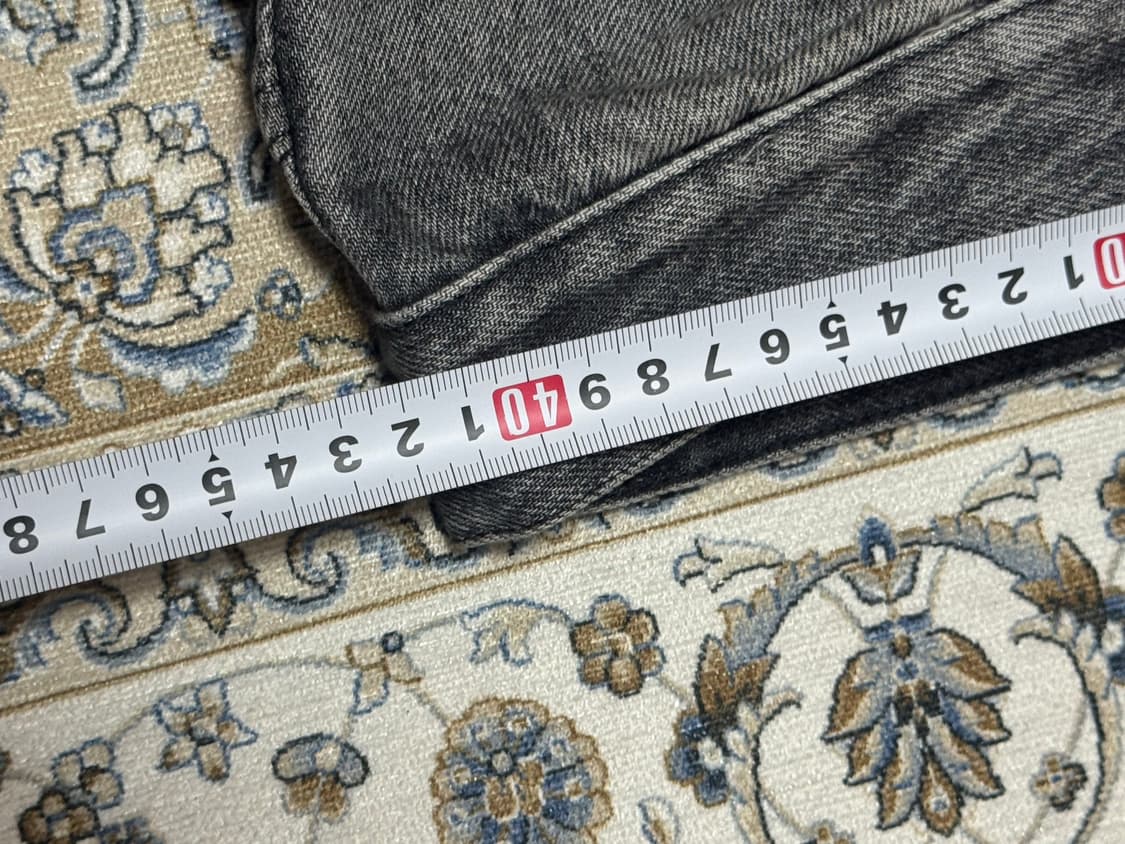 (32) 선플라워 와이드 트위스트 데님 상품이미지4