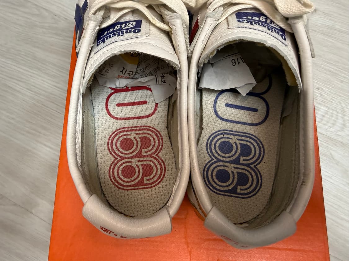 [245] 오니츠카타이거(W) D507L 멕시코 66 화이트 다크블루 상품이미지5
