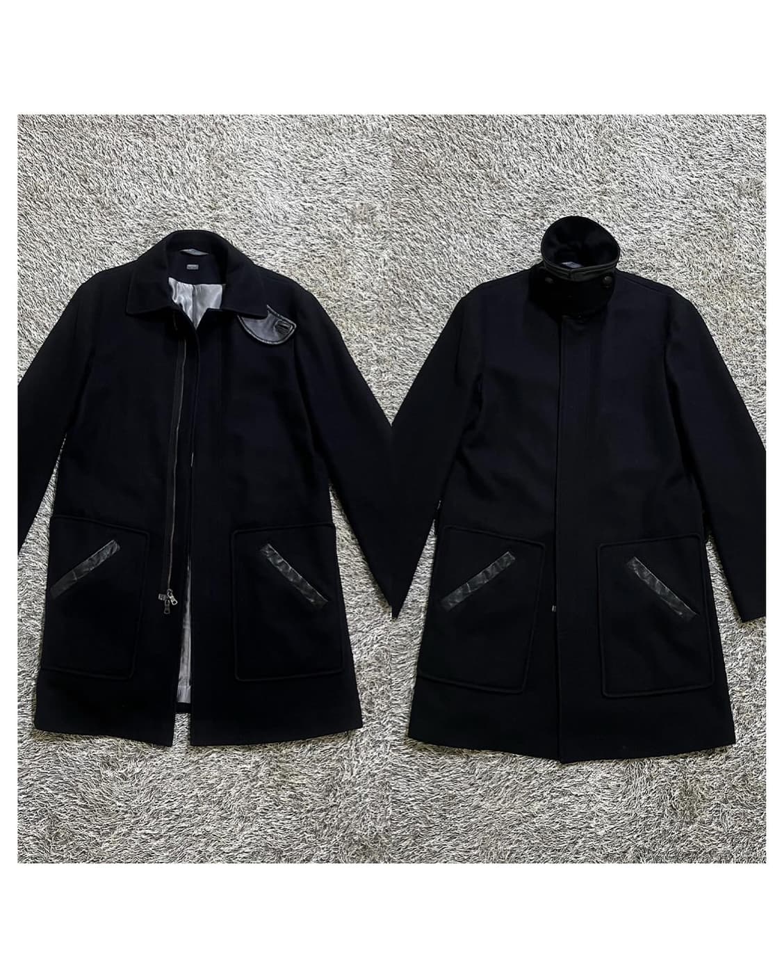 armani exchange hi-neck coat 상품이미지10