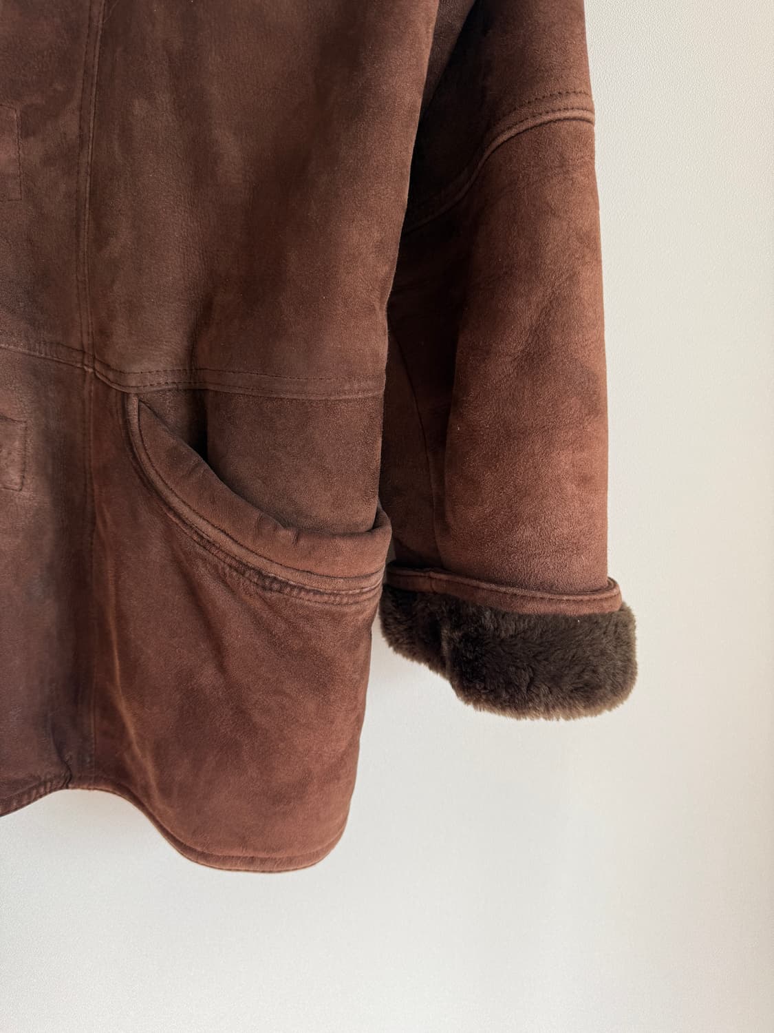 Pre owned 리얼 무스탕 상품이미지5