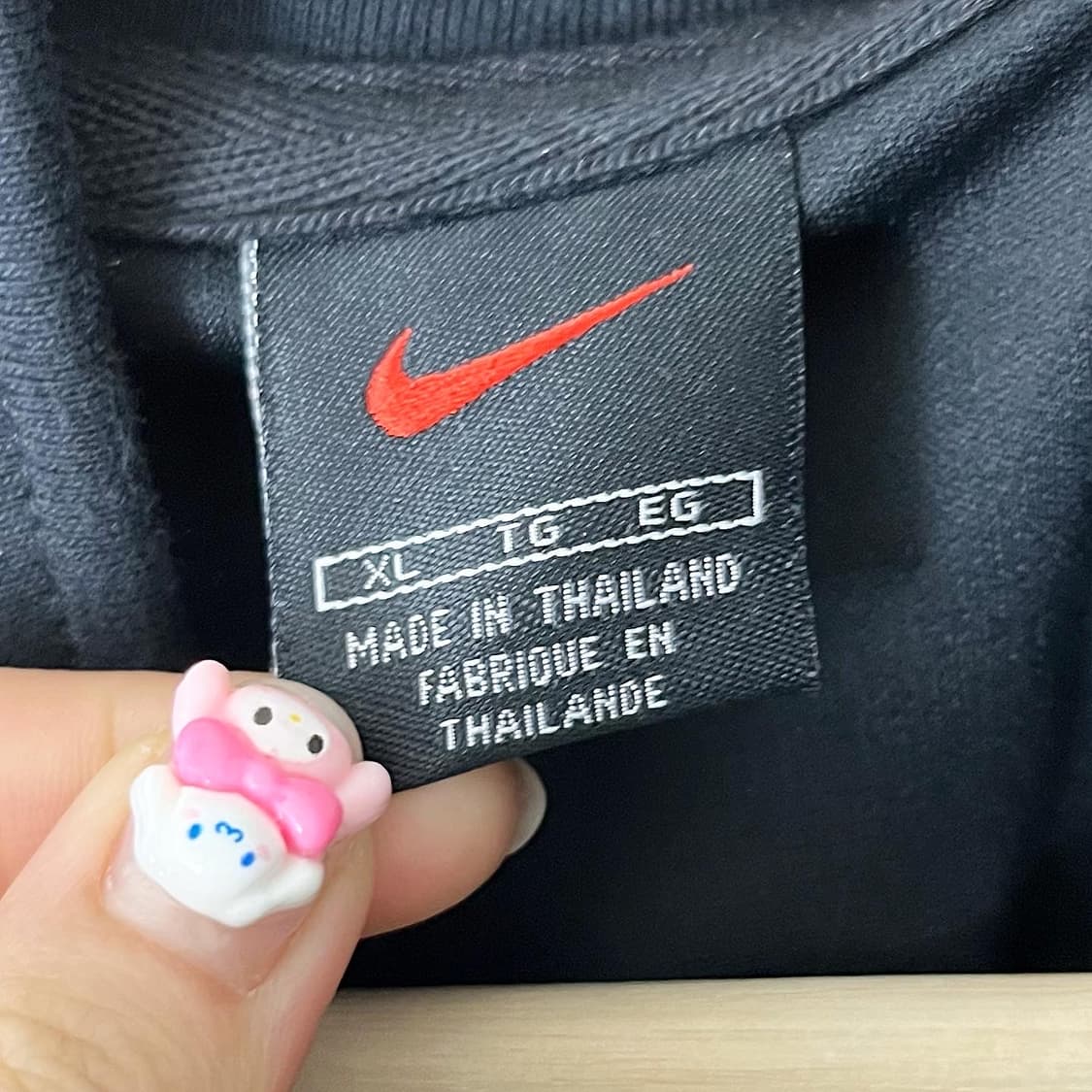 나이키 블랙 자수로고 트랙탑 상품이미지7