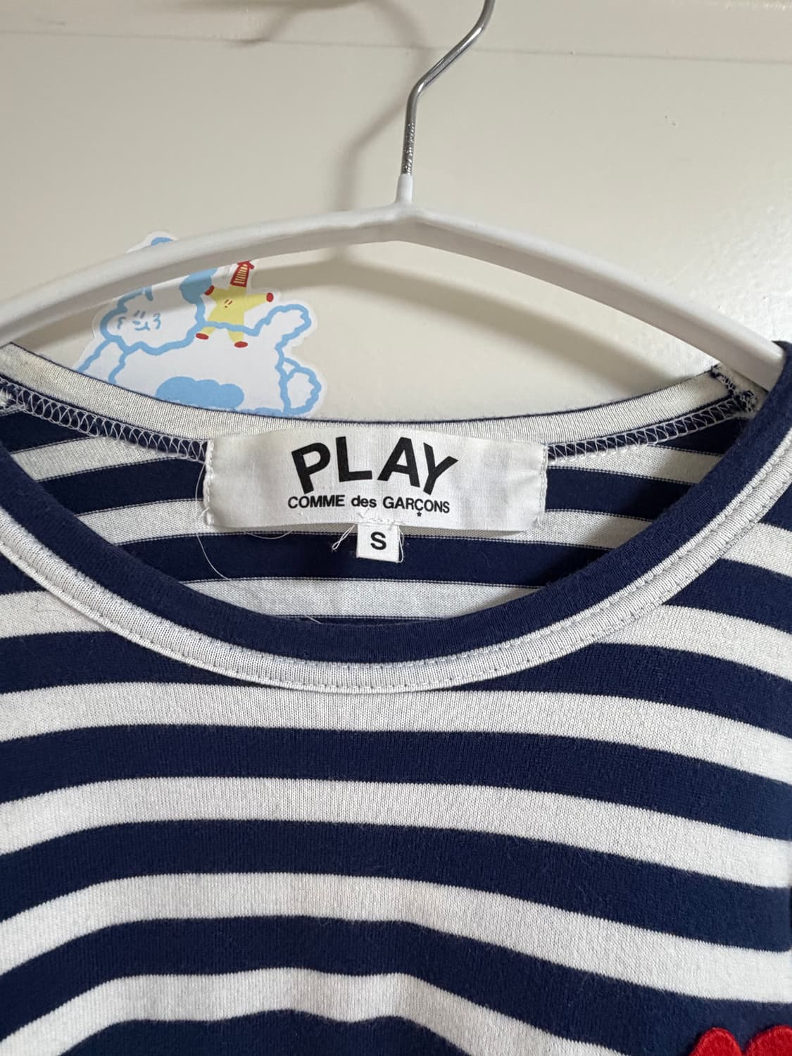 꼼데가르송 스트라이프 티셔츠 s 상품이미지3