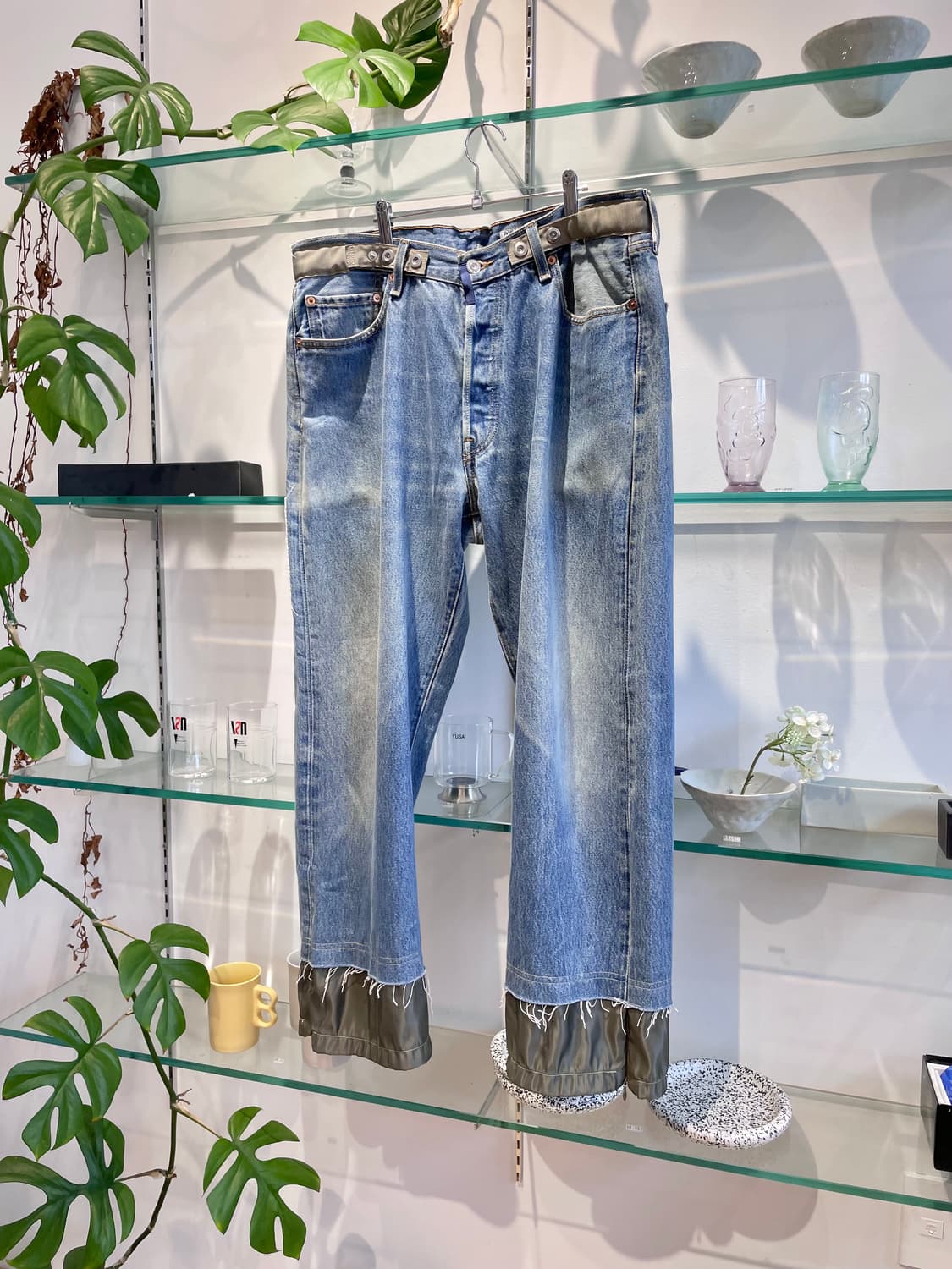 폴리퀀트 remake denim pants 상품이미지5
