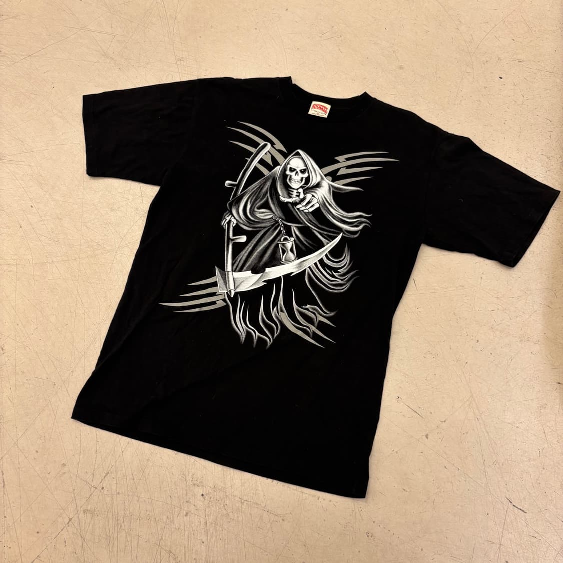 빈티지 사신 빅로고 티셔츠 상품이미지1