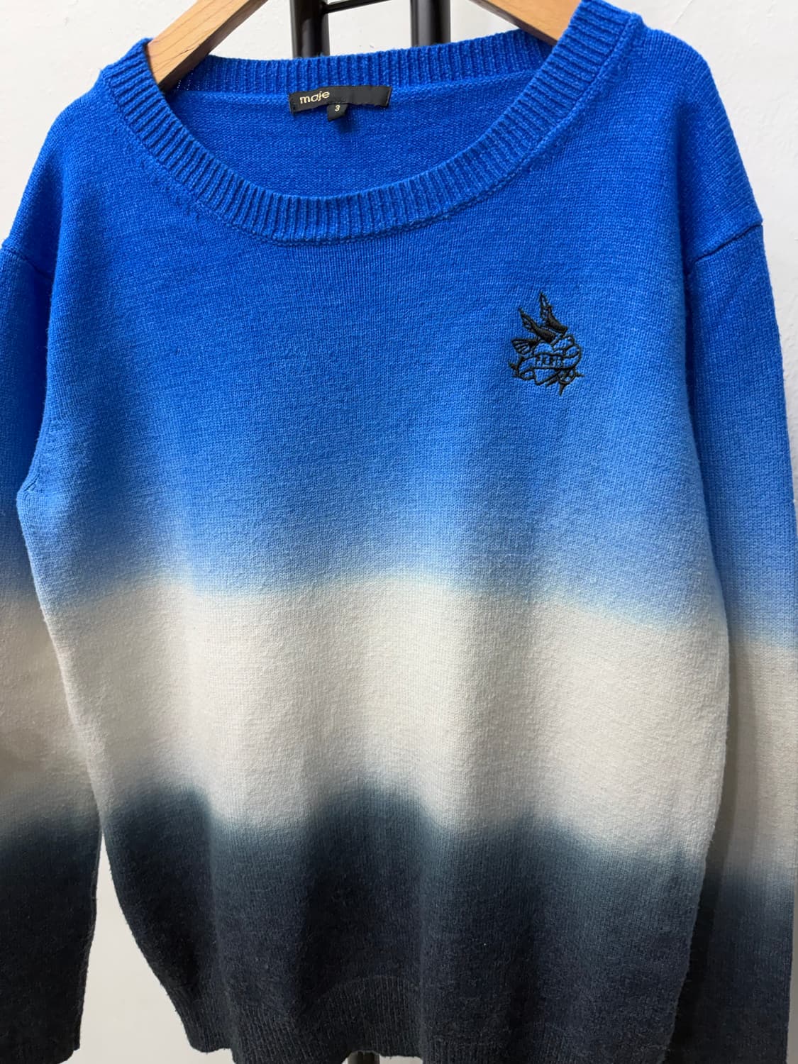 정품) 마쥬 그라데이션 여성 니트 스웨터 3 상품이미지3