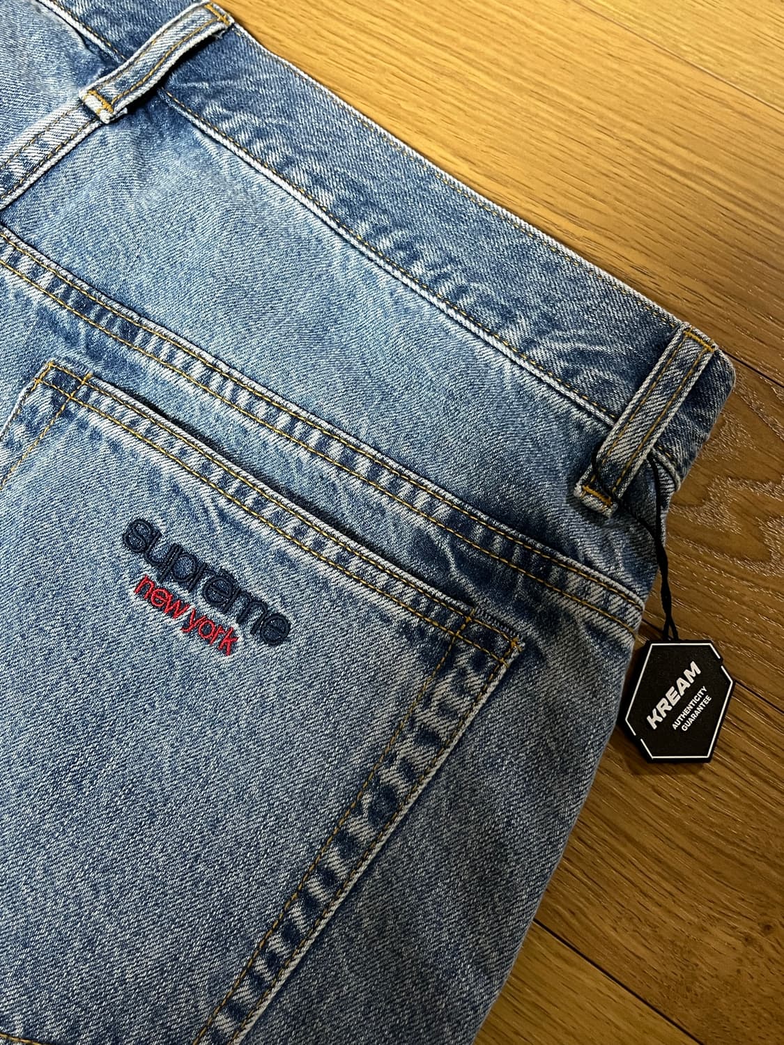 [새상품] 25FW 슈프림 배기 진 워시드 인디고 [32] 상품이미지4