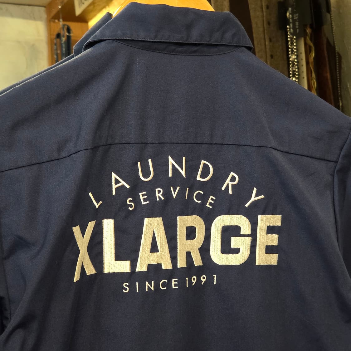 엑스라지 네이비 반팔 셔츠 상품이미지6