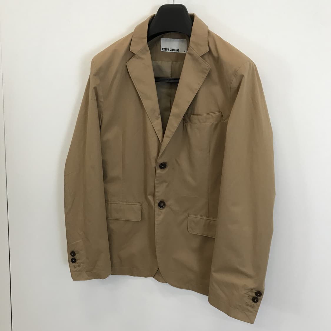 비슬로우스탠다드 베이지 코튼 블레이저자켓 [M] 상품이미지2