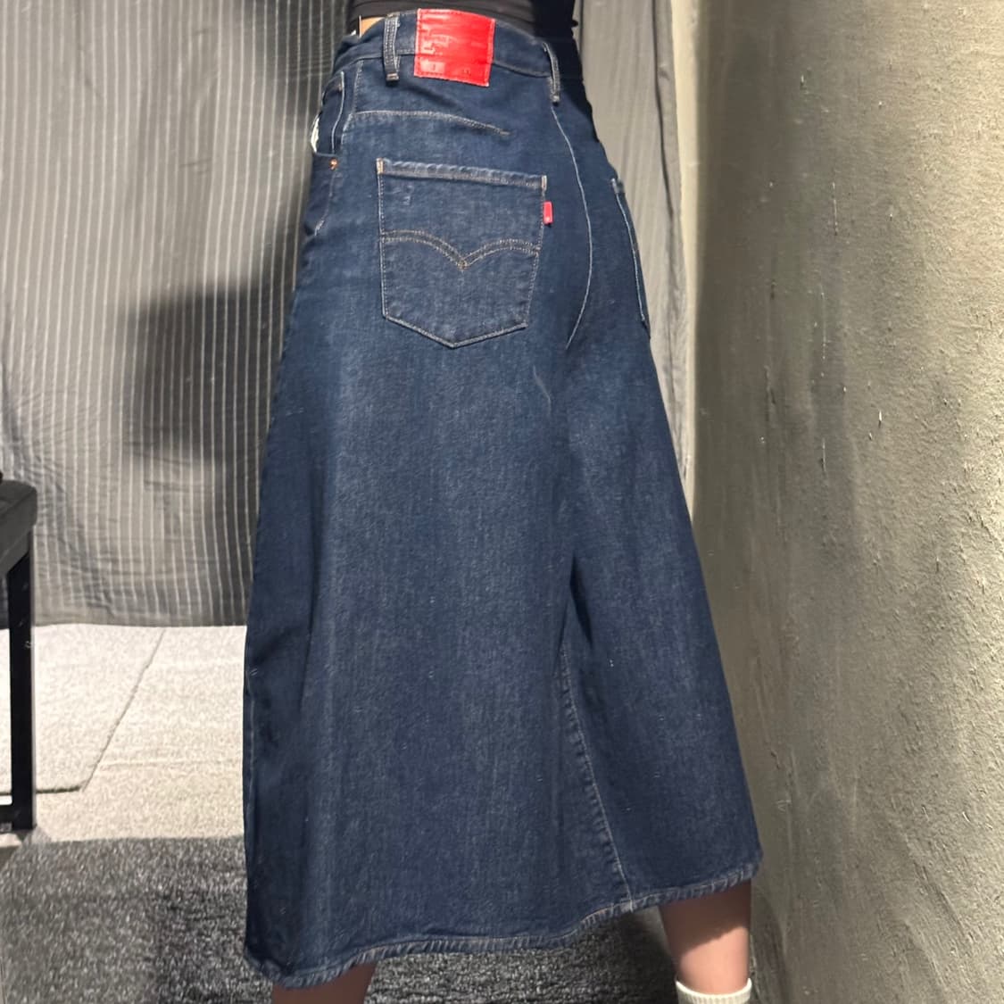 리바이스 LEJ 엔지니어드진스 진청 블랭크탭 와이드 벌룬핏 데님팬츠 상품이미지3