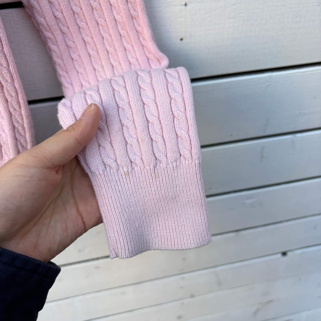 Polo 폴로 케이블 꽈배기 니트 가디건 상품이미지6