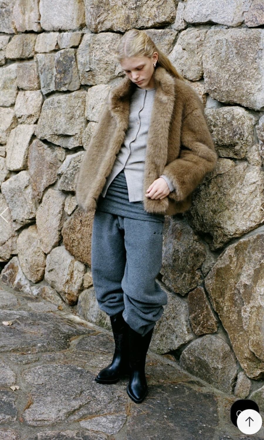 모노하 퍼자켓 (베이지 브라운) 상품이미지4