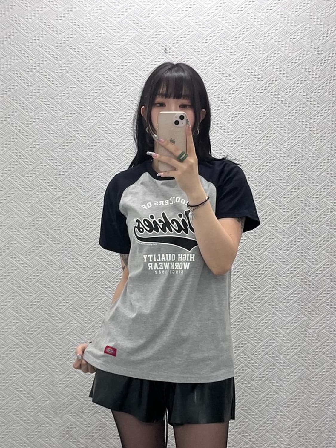 디키즈 366 빈티지 레트로 캐주얼 래글런 반팔티 M C12659 상품이미지1